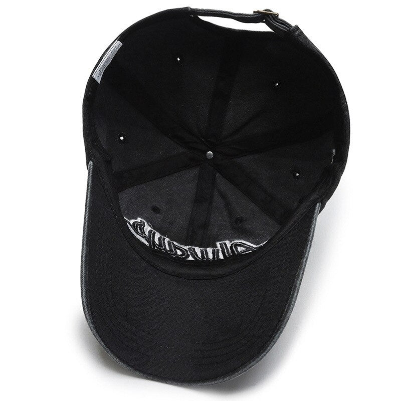 Sports Fashio Outdoor Cotton Baseball Cap - Retro Κέντημα