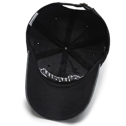 Sports Fashio Outdoor  Cotton Baseball Cap - Retro Embroidery