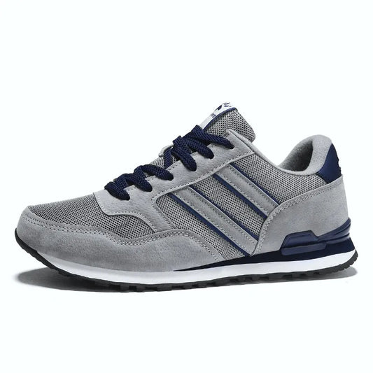 High Quality Men's Leather Sport  Tenis  Flat Sneakers