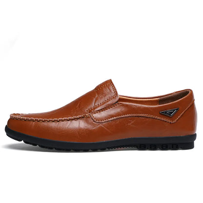 Genuine Leather Men  Loafers Moccasins  Shoes