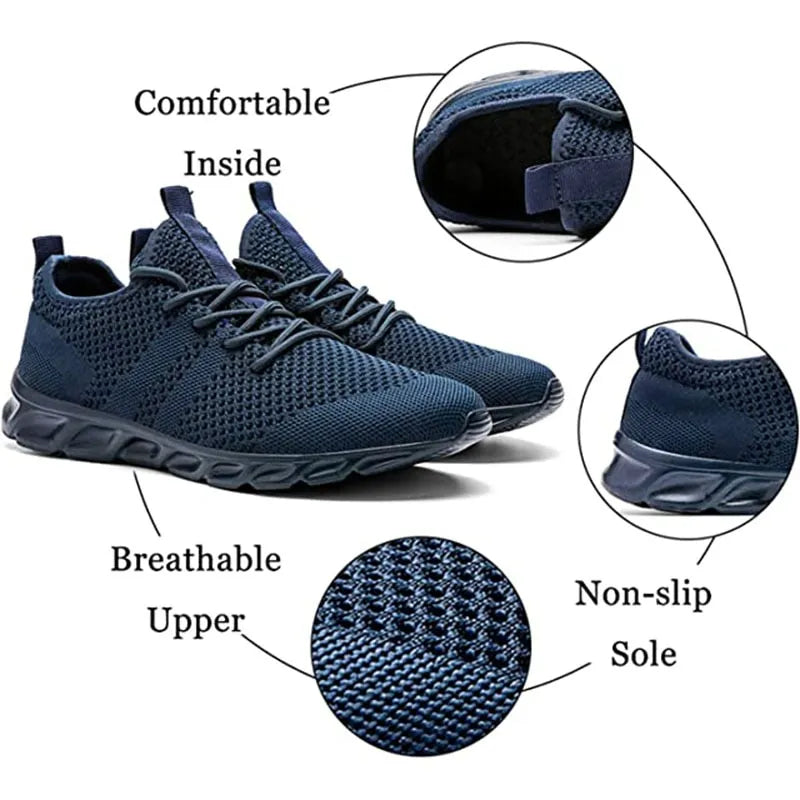 Men   Sport  Running  Athletic Jogging Tennis Shoes