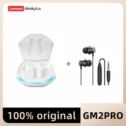 Ακουστικά Lenovo GM2 Pro Wireless Buletooth 5.3 - Παιχνίδια - Αθλητισμός - Μουσική / Ακουστικά διπλής λειτουργίας με μικρόφωνο