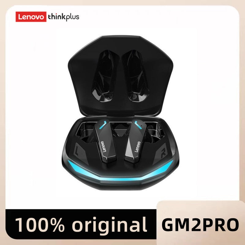 Ακουστικά Lenovo GM2 Pro Wireless Buletooth 5.3 - Παιχνίδια - Αθλητισμός - Μουσική / Ακουστικά διπλής λειτουργίας με μικρόφωνο