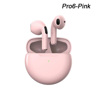 Earbuds Air Pro 6 TWS - Ασύρματο Bluetooth με μικρόφωνο - Για Apple iPhone / Xiaomi / Huawei