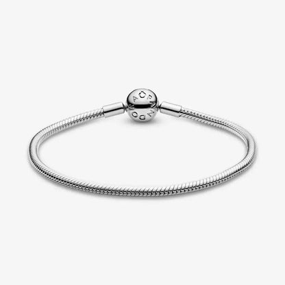 Pandora Moments Snake Chain Bracelet  - 925 Sterling Silver - with Cloth Bag