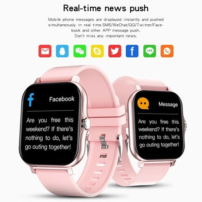 Smart Watch 1.69" : Έγχρωμη οθόνη - Full Touch - Fitness Tracker - Bluetooth Call