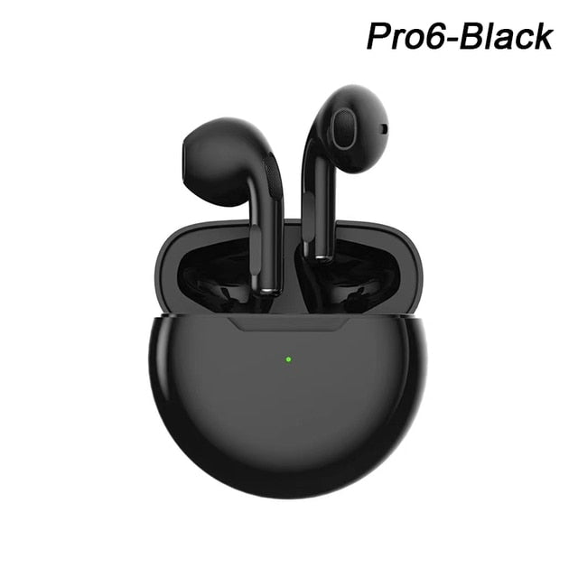 Earbuds Air Pro 6 TWS - Ασύρματο Bluetooth με μικρόφωνο - Για Apple iPhone / Xiaomi / Huawei