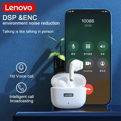 Ακουστικά Lenovo lp40 pro / LP40 -Bluetooth 5.0 - Καθηλωτικός ήχος - TWS με Έλεγχο αφής μικροφώνου για κίνηση για μεγάλο χρόνο αναμονής
